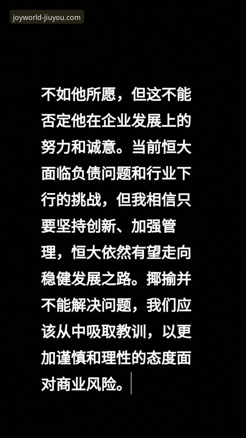 恒大足球兴衰与商业风险详解